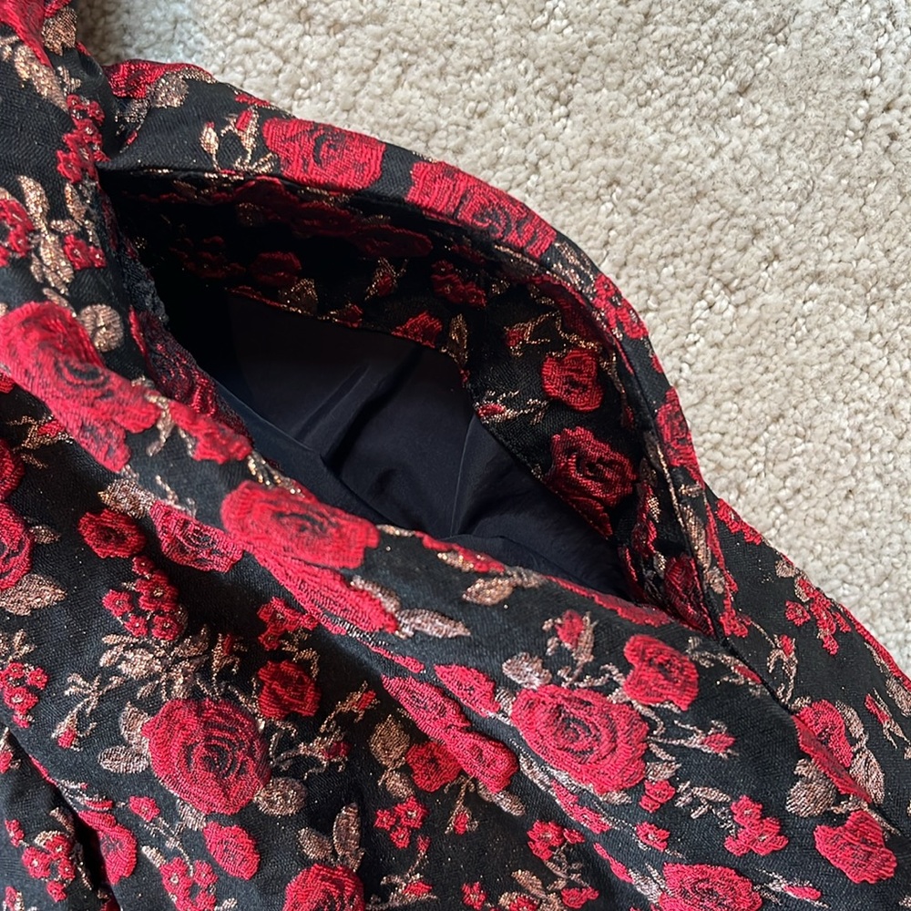 Alice + Olivia Floral Brocade Gown - Picture 14 of 16